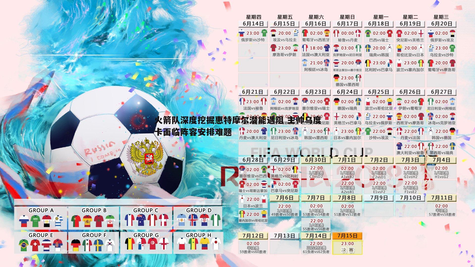 火箭队深度挖掘惠特摩尔潜能遇阻 主帅乌度卡面临阵容安排难题